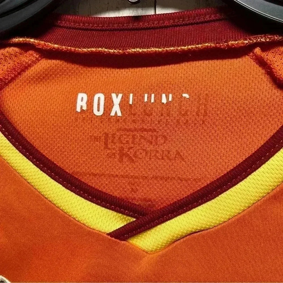 BoxLunch Jersey Men M Orange Legend KORRA FUTURE INDUSTRIES REPUBLIC CITY - Picture 5 of 8